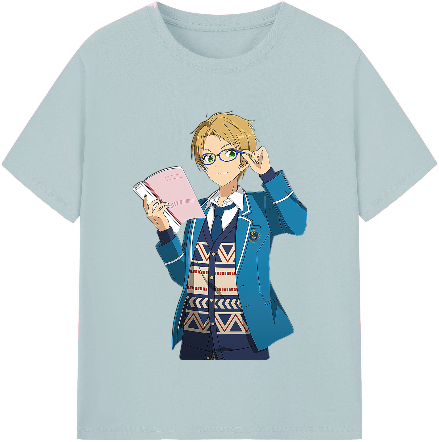 （画像用） あんさんぶるスターズ! Ensemble Stars 綿100％半袖Tシャツ（フロントプリント）